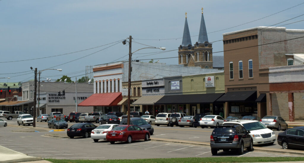 Historic downtown Cullman, Alabama